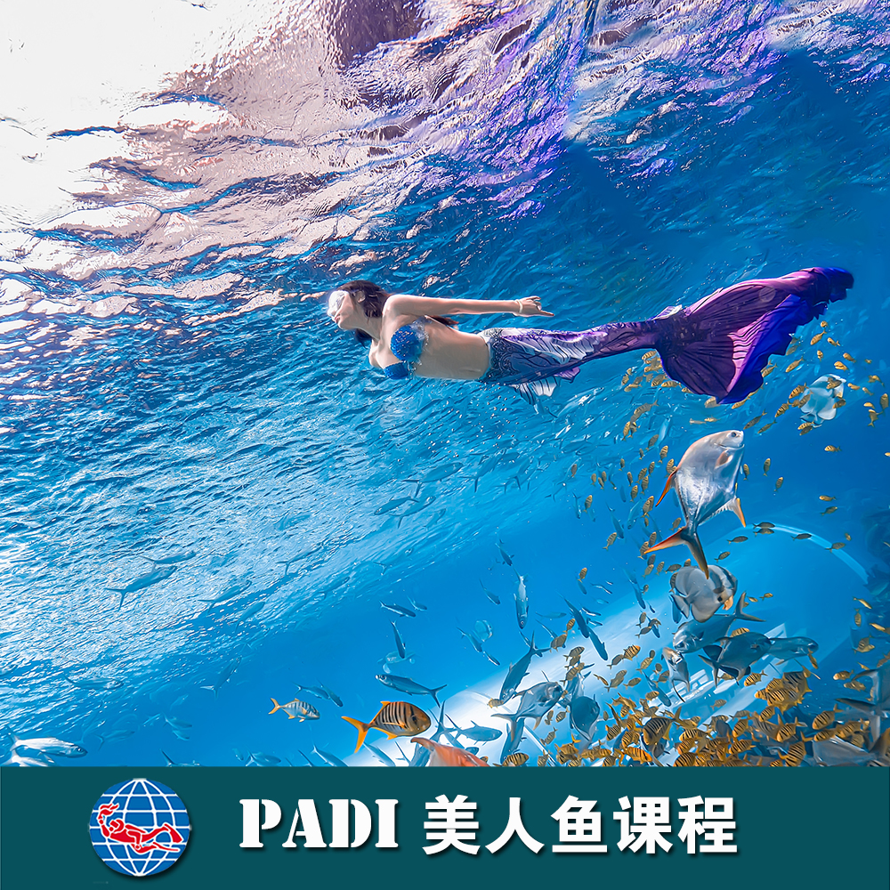 三亞洲際酒店P(guān)ADI 美人魚課程